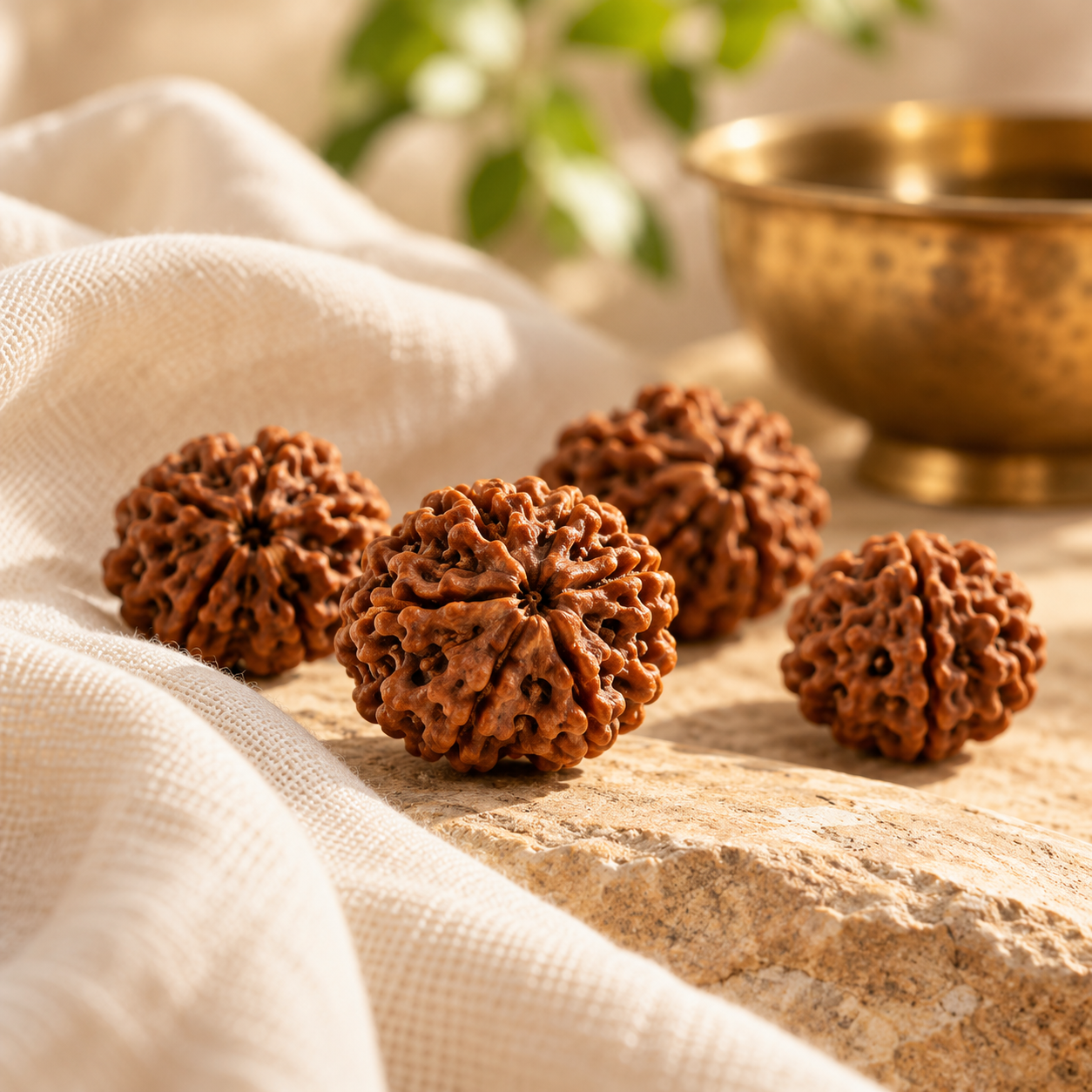Natural Rudraksha beads