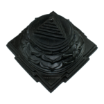 Adbhut Mahakali Yantra- Carved on Shaligram