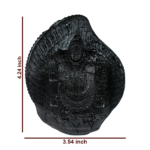 Adbhut Tirupati Balaji Shaligram Idol - XV - Carved on Shaligram
