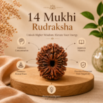 14 Mukhi Rudraksha/Fourteen face Rudraksha - Nepal Bead (23.99 mm)