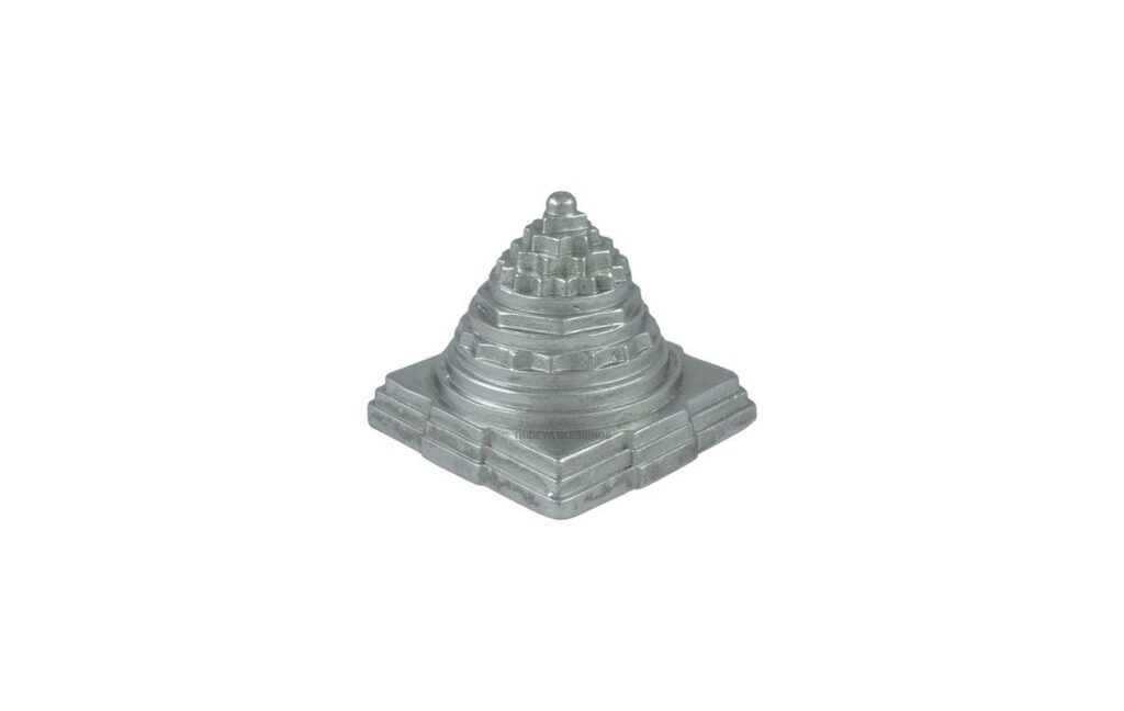 Parad Meru Shree Yantra - Made in Mercury (Approx 395 Gram)