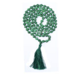 Malachite Semiprecious Stone Mala