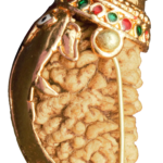 One Mukhi Rudraksha Pendant (Ganesha Golden Pendant)