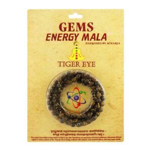 Gems Energy Mala - Tiger Eye Stone
