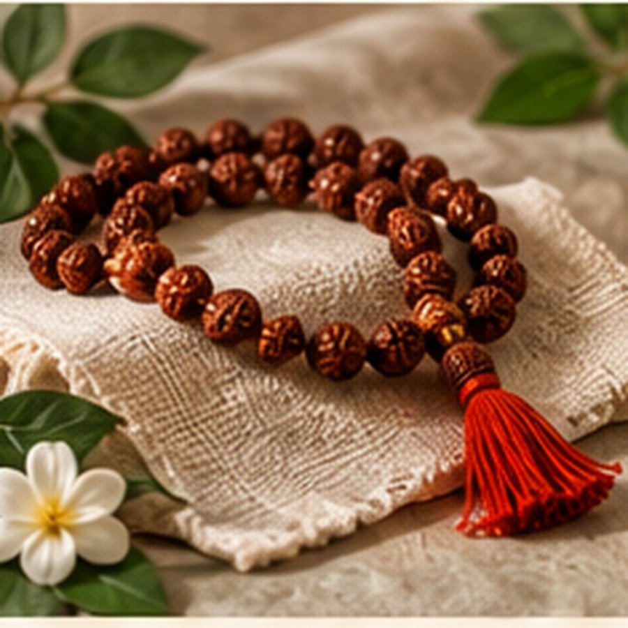Aum Tatva Rudraksha Mala