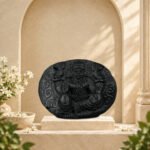 Gaja Laxmi Ji on Natural Shaligram Stone