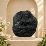 Baglamukhi Mata Ji on Natural Shaligram Stone
