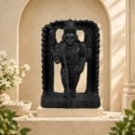 Lord Kartikeya (Murugan) Ji on Natural Shaligram Stone