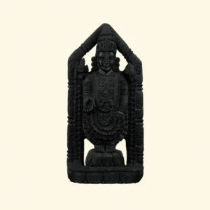 Tirupati Balaji Ji on Natural Shaligram Stone (Piece 1)
