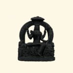 Kolhapuri Maha Laxmi Ji on Natural Shaligram Stone (Piece 2)