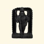 Lord Kartikeya (Murugan) Ji on Natural Shaligram Stone