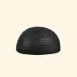 Kurma Prishtha Shri Yantra Carved on Natural Shaligram Stone (Piece 1)