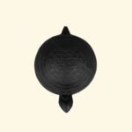 Kurma Avatar with Rekha Shri Yantra on Natural Shaligram Stone