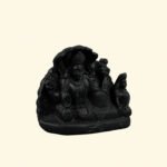 Sleeping Vishnu Laxmi Ji with Brahma Ji on Natural Shaligram Stone (Piece 2)