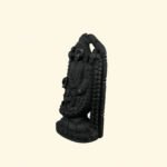 Tirupati Balaji with Laxmi Ji on Natural Shaligram Stone (Piece 3)