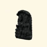 Sitting Vishnu Laxmi Ji on Natural Shaligram Stone