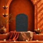 Dattatreya Maharaj Ji on Natural Shaligram Stone