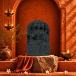 Dattatreya Maharaj Ji on Natural Shaligram Stone