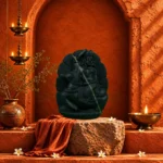 Kalki Avatar of Lord Vishnu Ji Carved on Natural Shaligram Stone